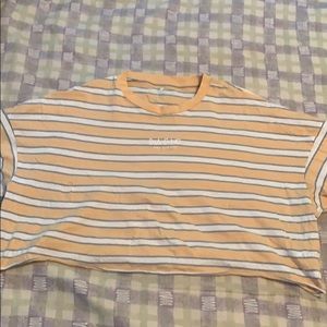 Long sleeve cropped top